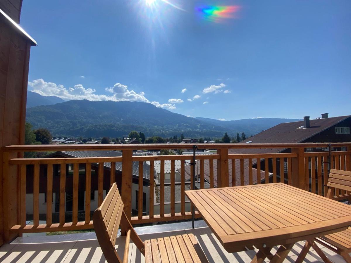 Appartement Familial Neuf Pres Du Village, 3 Chambres, Balcon Sud, Parking, Proche Ski-Bus, Samoens - Fr-1-642-80 Eksteriør billede